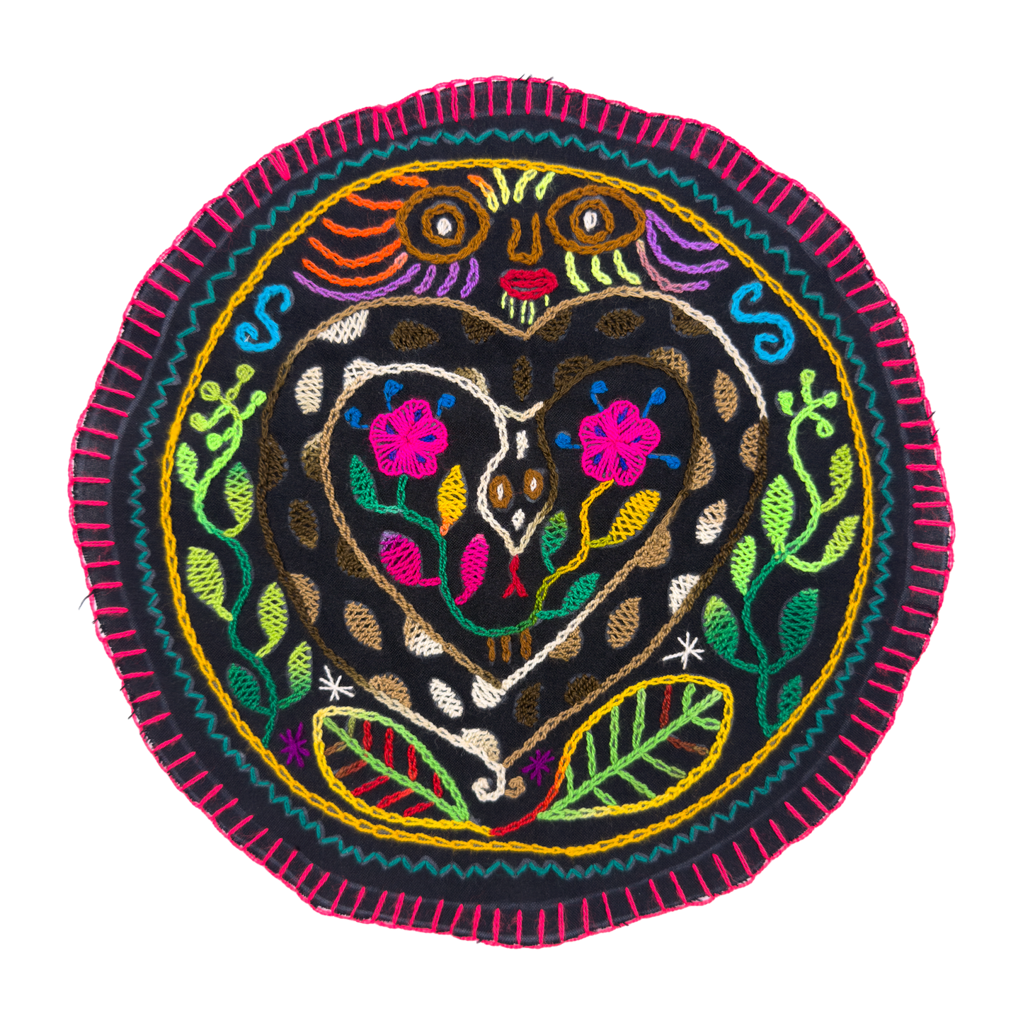 Heart of the Serpent Altar Cloth | Round | 11.5"