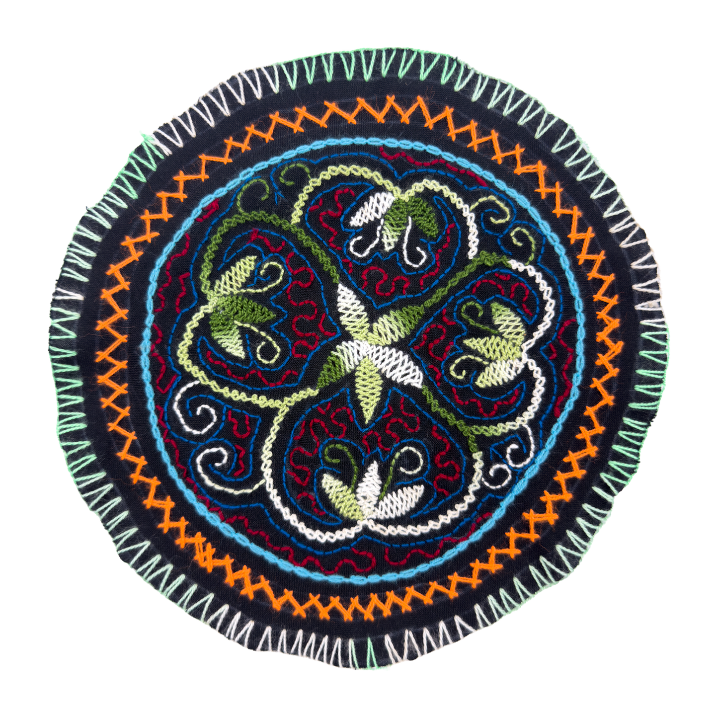 Cycle of Transformation Altar Cloth | Round | 9"