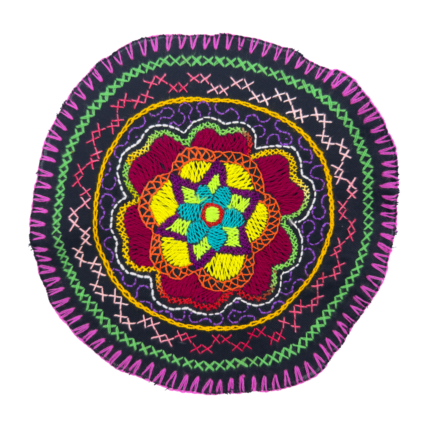 Radiant Blossom Altar Cloth | Round | 9"