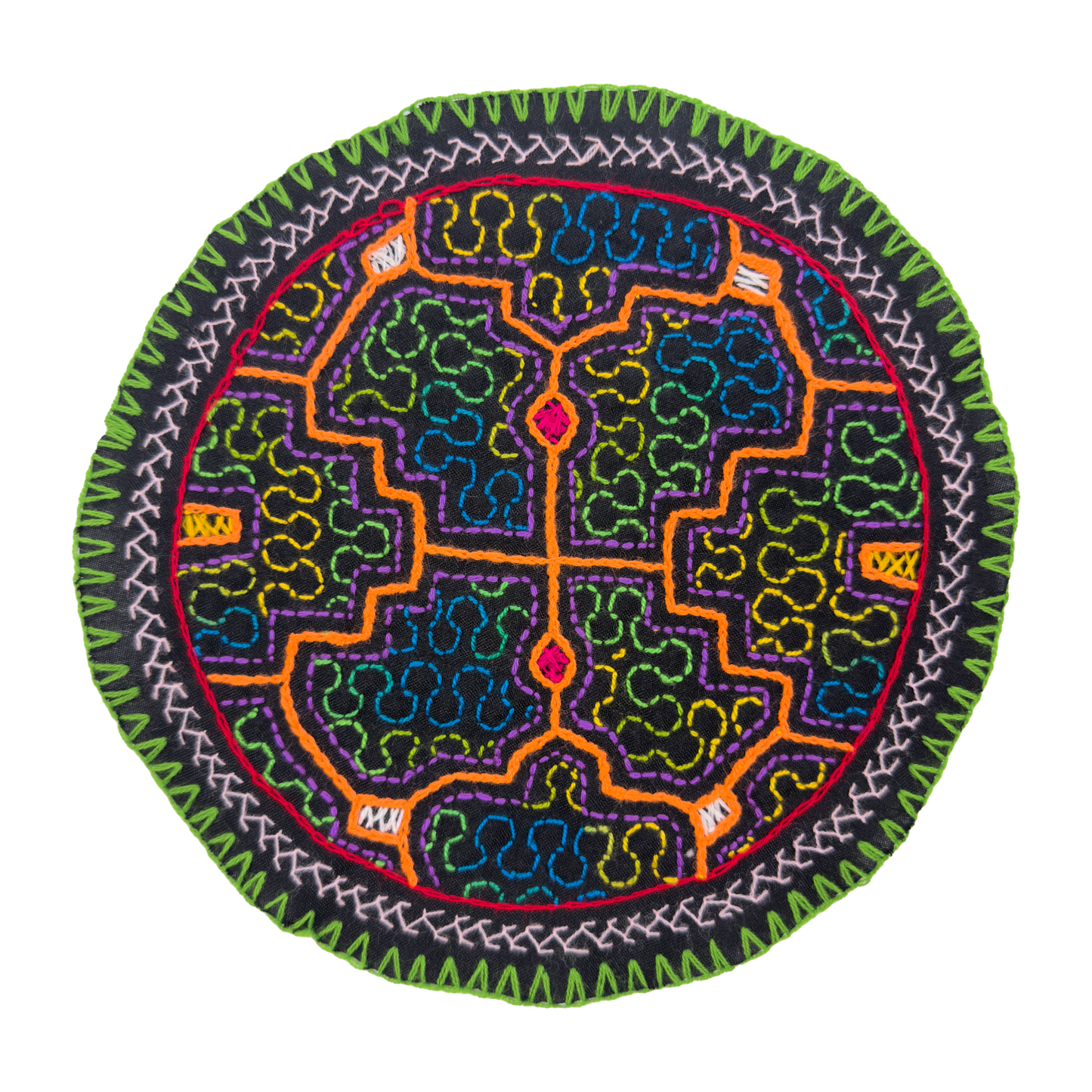 Pathways of Protection Altar Cloth | Round | 9.5"