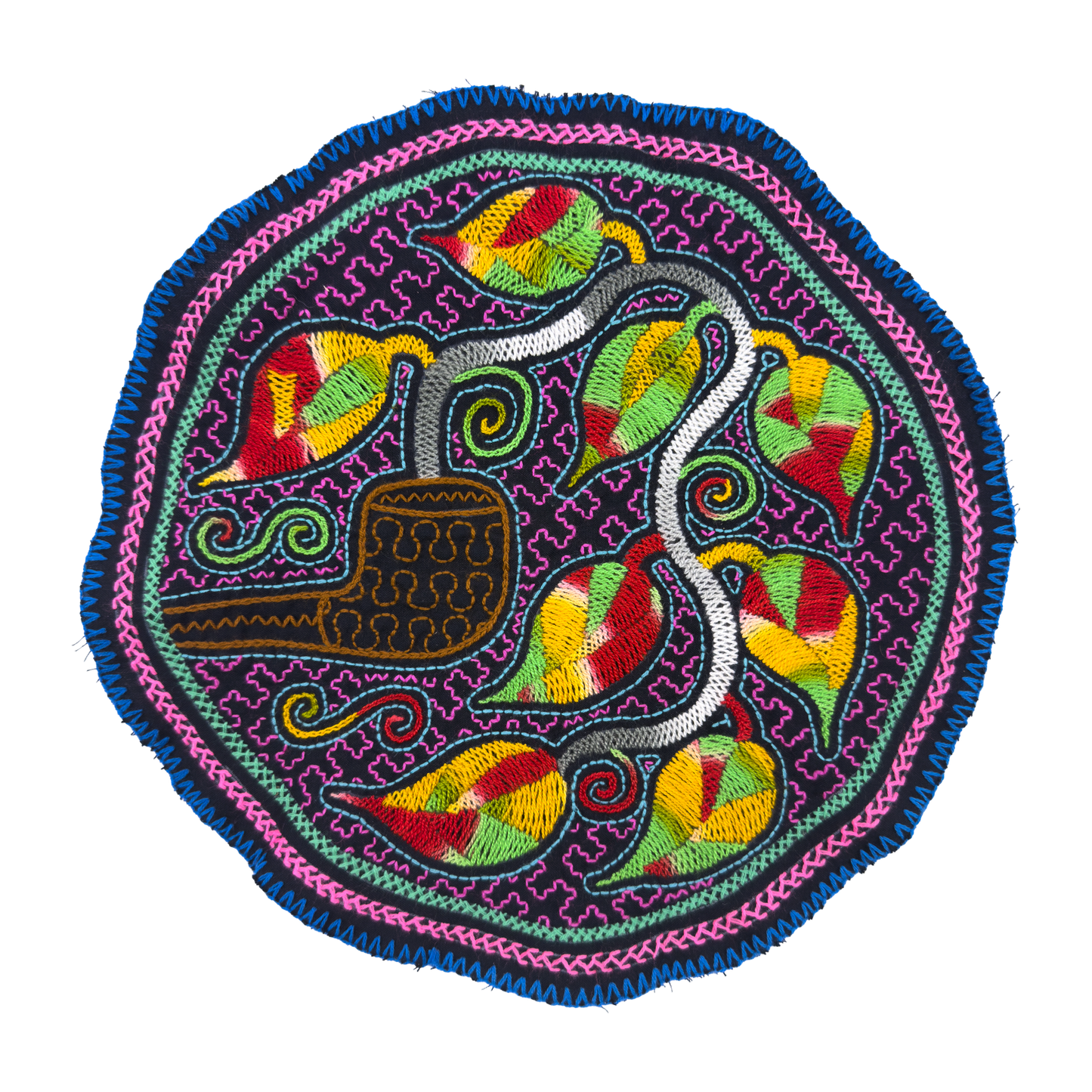 Tree of Sacred Smoke Altar Cloth | Round | 13"