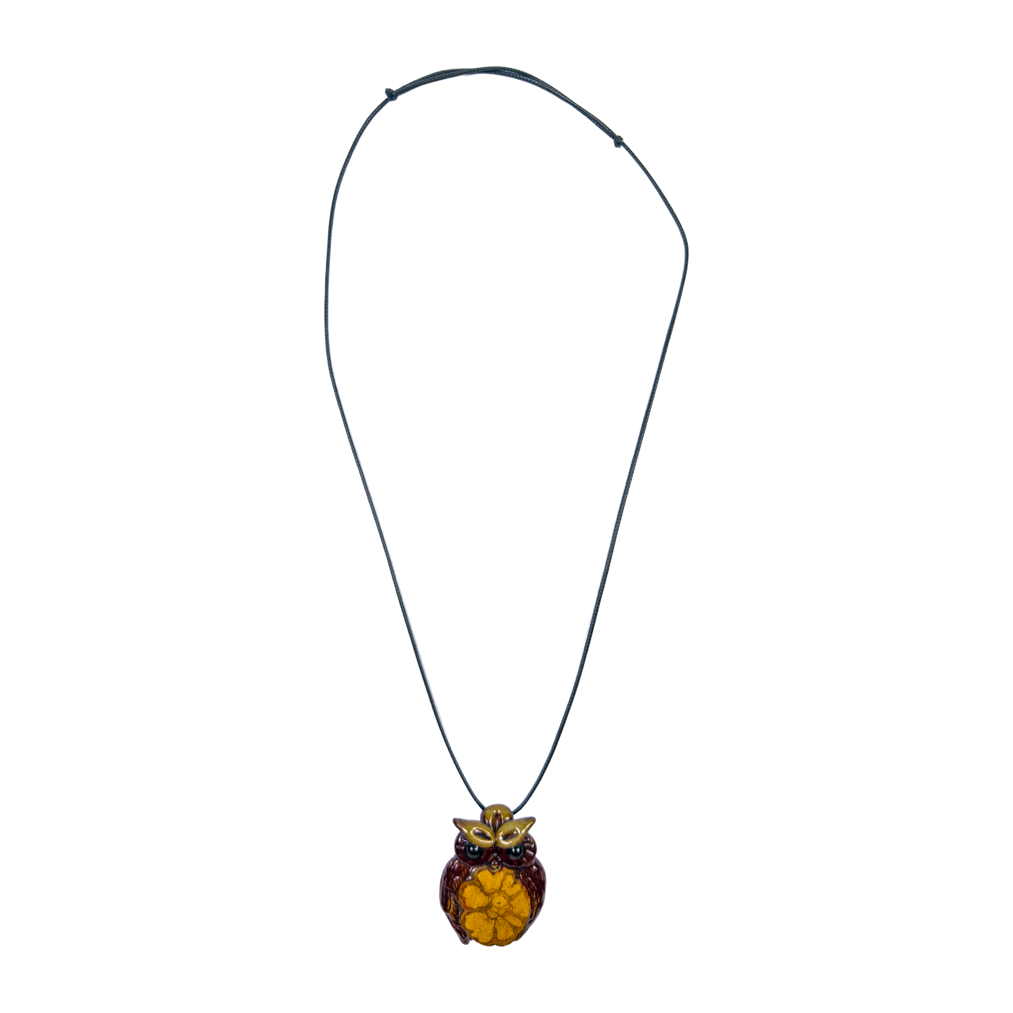 Shipibo Ceremonial Necklace – Owl Wisdom & Protection