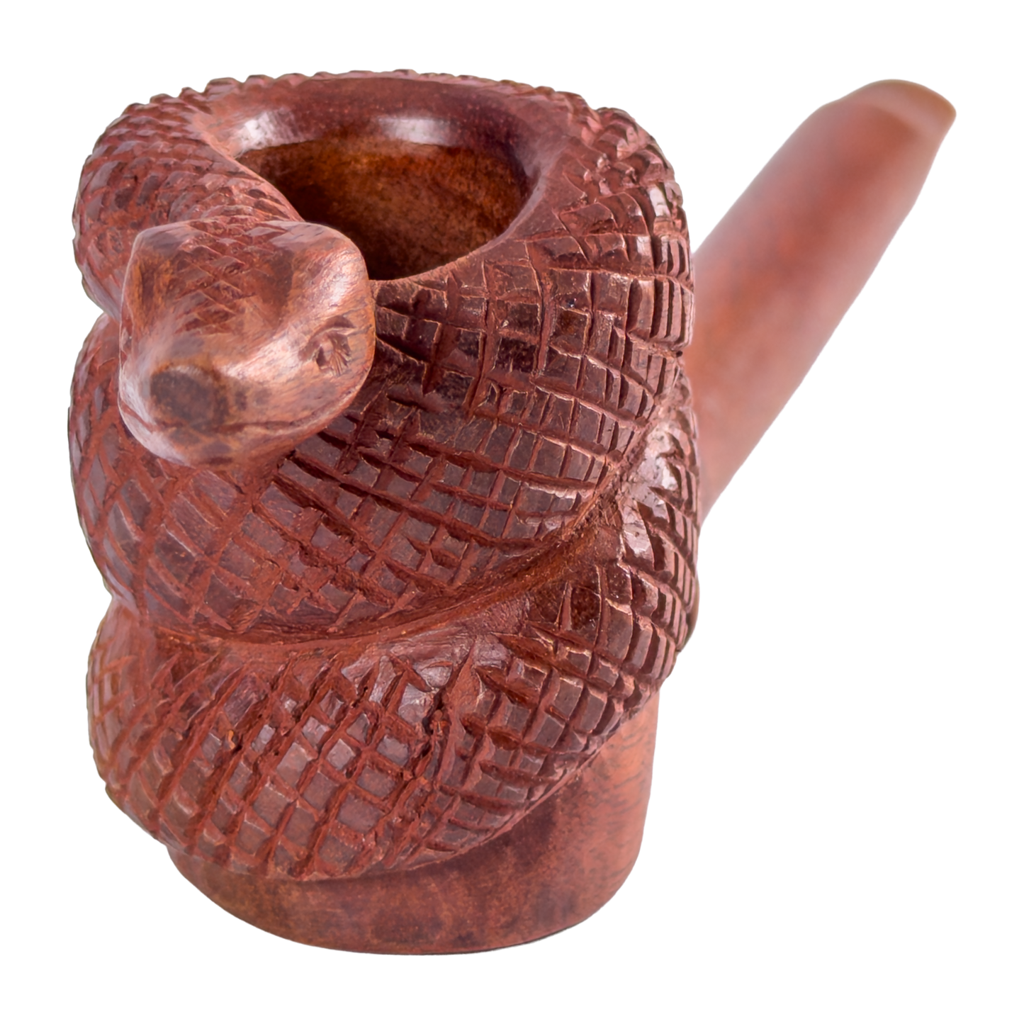 Serpent Guardian Ceremonial Pipe No. 01