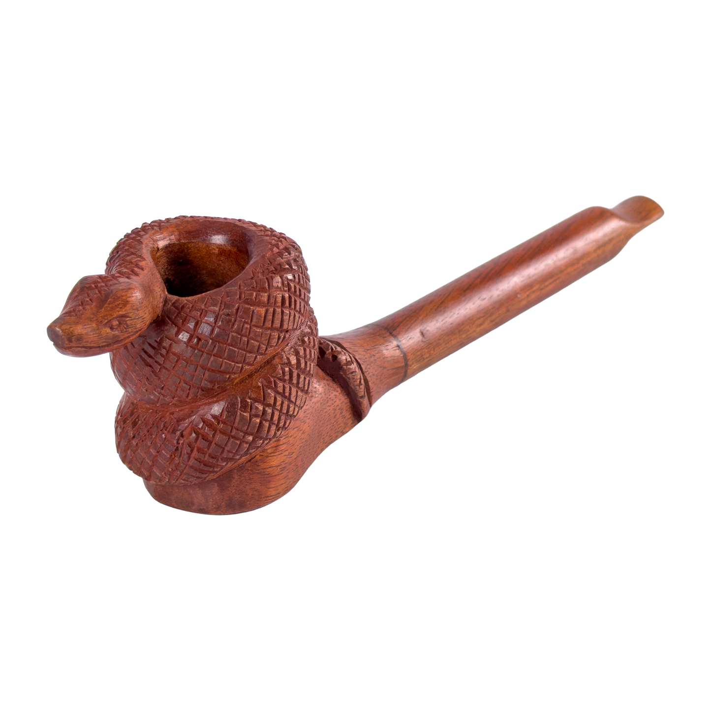 Serpent Guardian Ceremonial Pipe No. 01