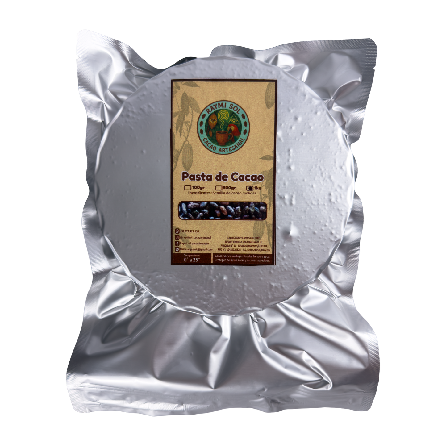 Raymi Sol Cacao Paste