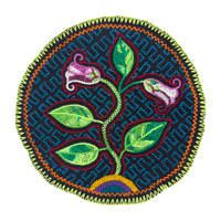 Flower of Illumination Altar Cloth | Round | 10.5"