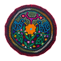 Twin Messengers Medicine Altar Cloth | Round | 10.5"