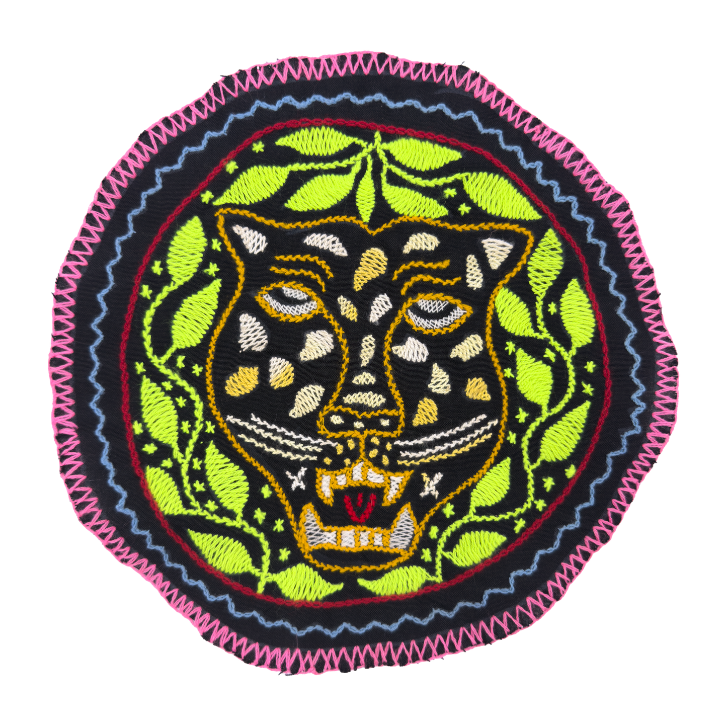 Jaguar Spirit Altar Cloth | Round | 10.5"