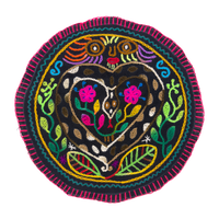 Heart of the Serpent Altar Cloth | Round | 11.5"