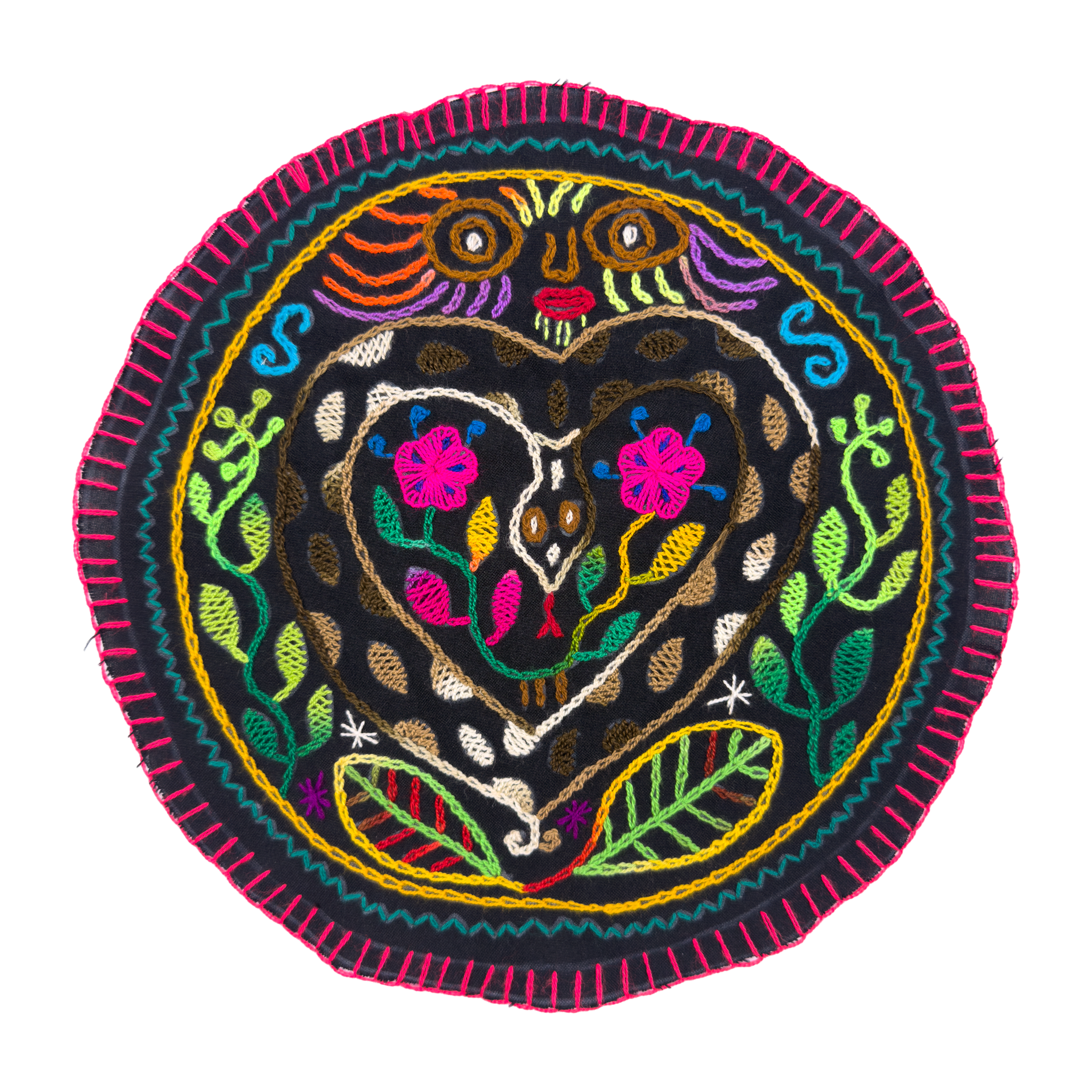 Heart of the Serpent Altar Cloth | Round | 11.5"