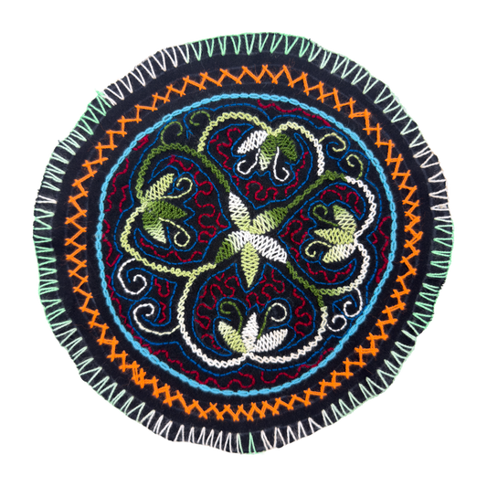 Cycle of Transformation Altar Cloth | Round | 9"