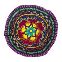Radiant Blossom Altar Cloth | Round | 9"
