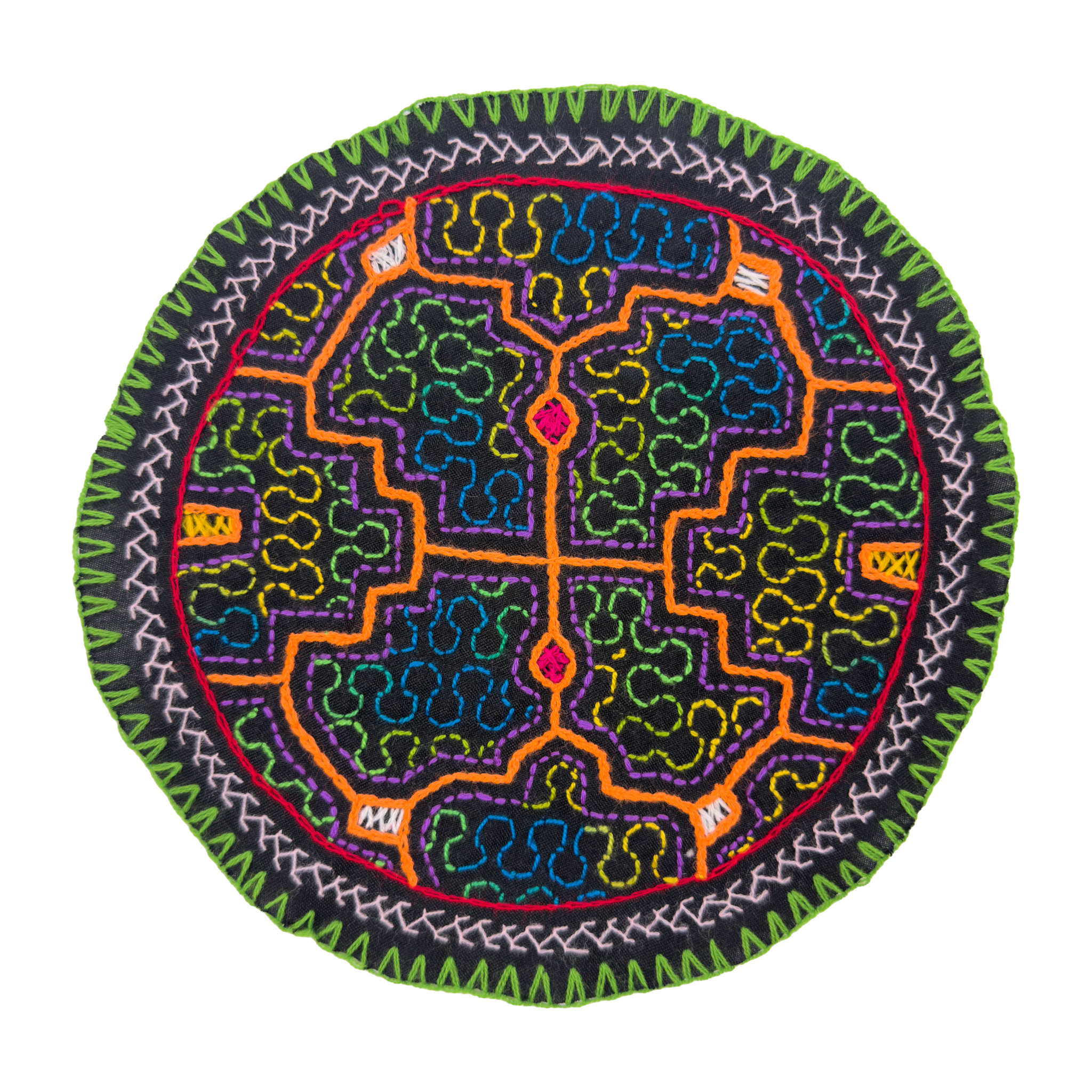Pathways of Protection Altar Cloth | Round | 9.5"