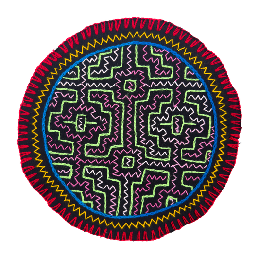 Sacred Protection Mandala Altar Cloth | Round | 9"