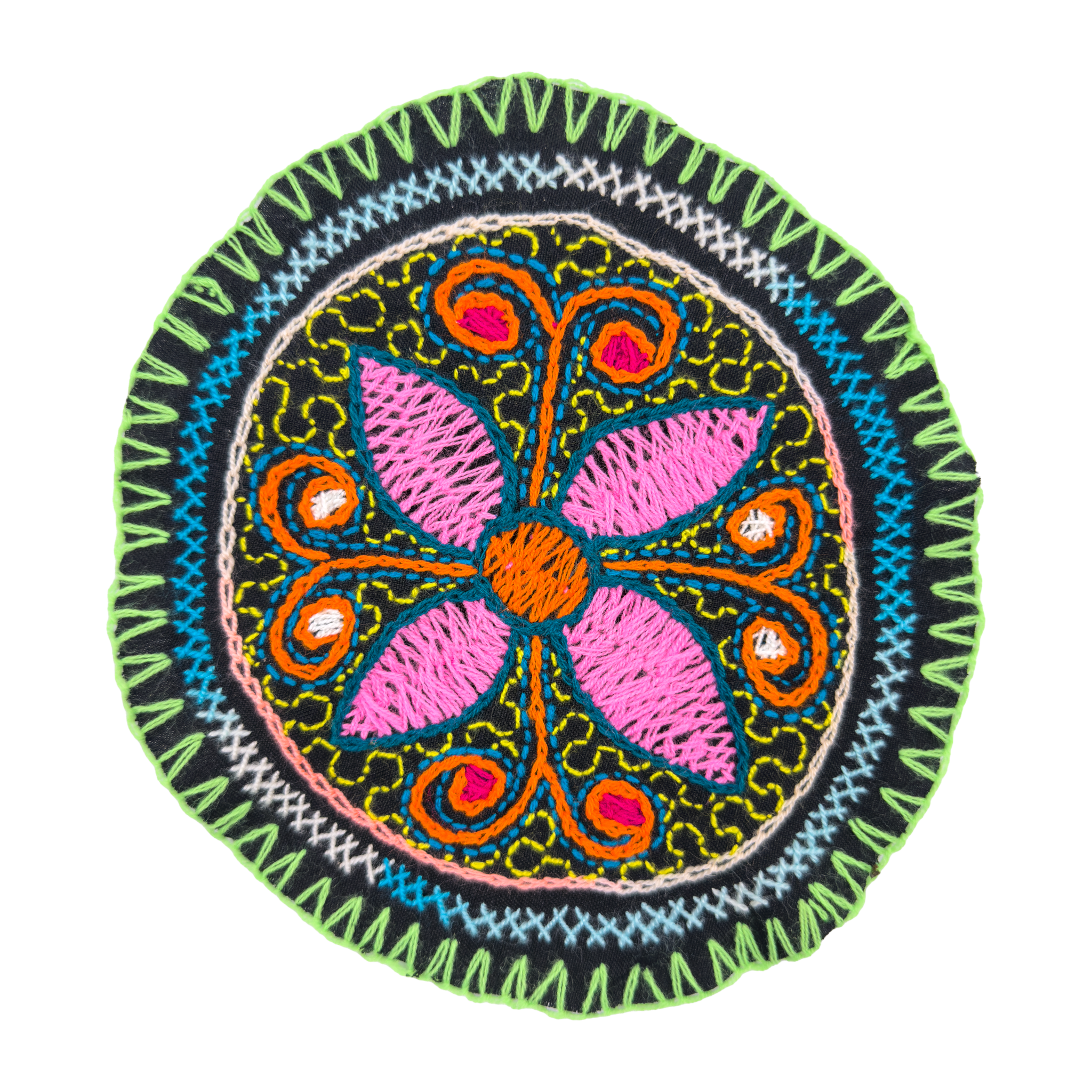Flower of Joy Altar Cloth | Round | 8"
