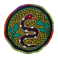 Serpent of Renewal Altar Cloth | Round | 6"