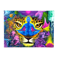 Jaguar Dreaming Oil Painting | by Naomi Ushinahua