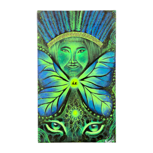 Heart of the Jungle Oil Painting | by Naomi Ushinahua