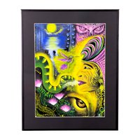 Moonlit Visions Oil Painting | by Naomi Ushinahua