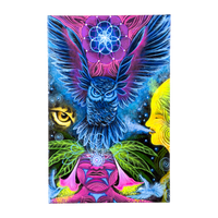 Messenger of the Night Oil Painting | by Naomi Ushinahua