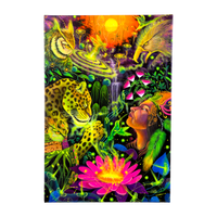 Visions of the Spirit Jungle Oil Painting | by Douglas