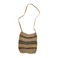 Shicra Bag - Brown & Natural Stripes