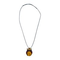 Shipibo Ceremonial Necklace – Owl Wisdom & Protection