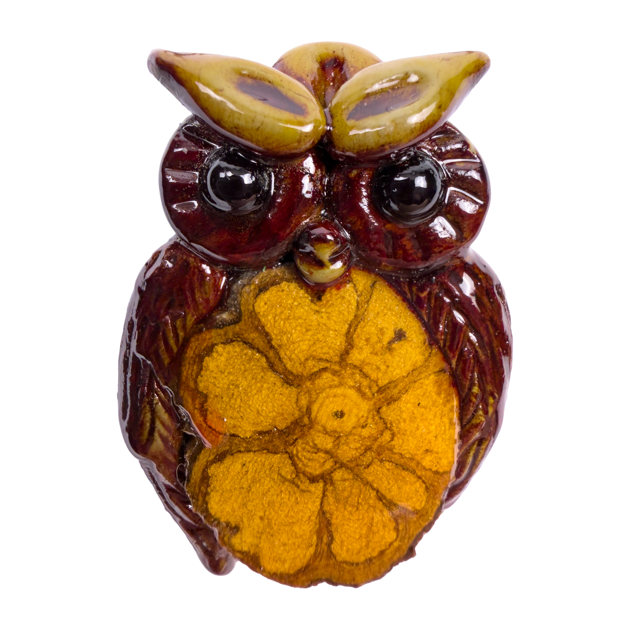 Shipibo Ceremonial Necklace – Owl Wisdom & Protection