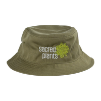 Atlantis Headwear Sustainable Bucket Hat with Sacred Plants Logo