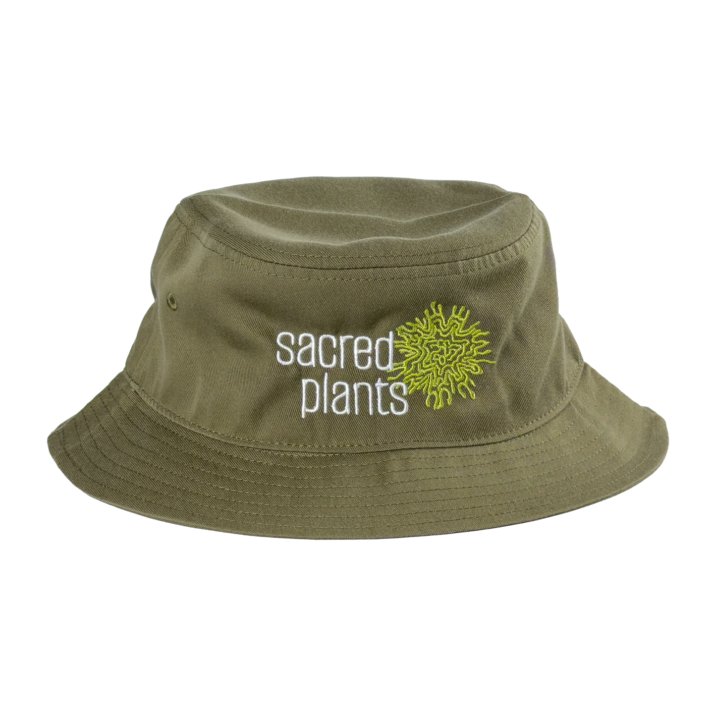 Atlantis Headwear Sustainable Bucket Hat with Sacred Plants Logo