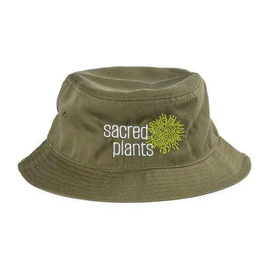 Atlantis Headwear Sustainable Bucket Hat with Sacred Plants Logo