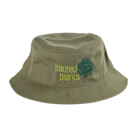 Bucket Hats with Sacred Plants Logo