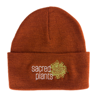 Atlantis Headwear Sustainable Knit Beanie with Sacred Plants Logo