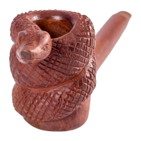 Serpent Guardian Ceremonial Pipe No. 01