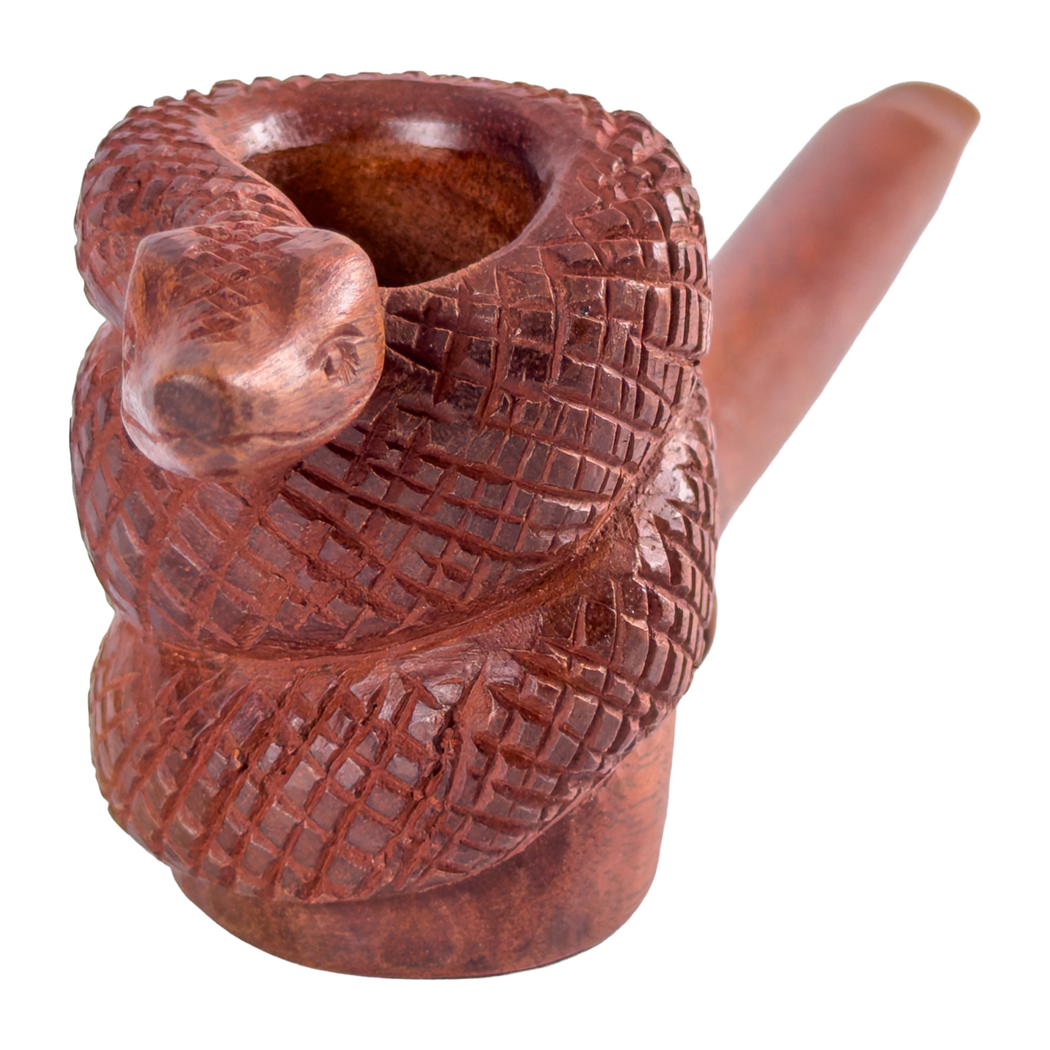 Serpent Guardian Ceremonial Pipe No. 01