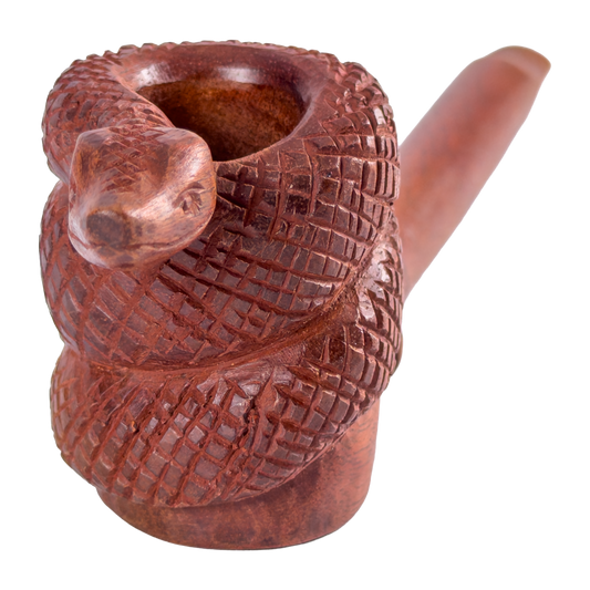 Serpent Guardian Ceremonial Pipe No. 01