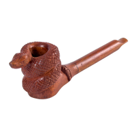 Serpent Guardian Ceremonial Pipe No. 01