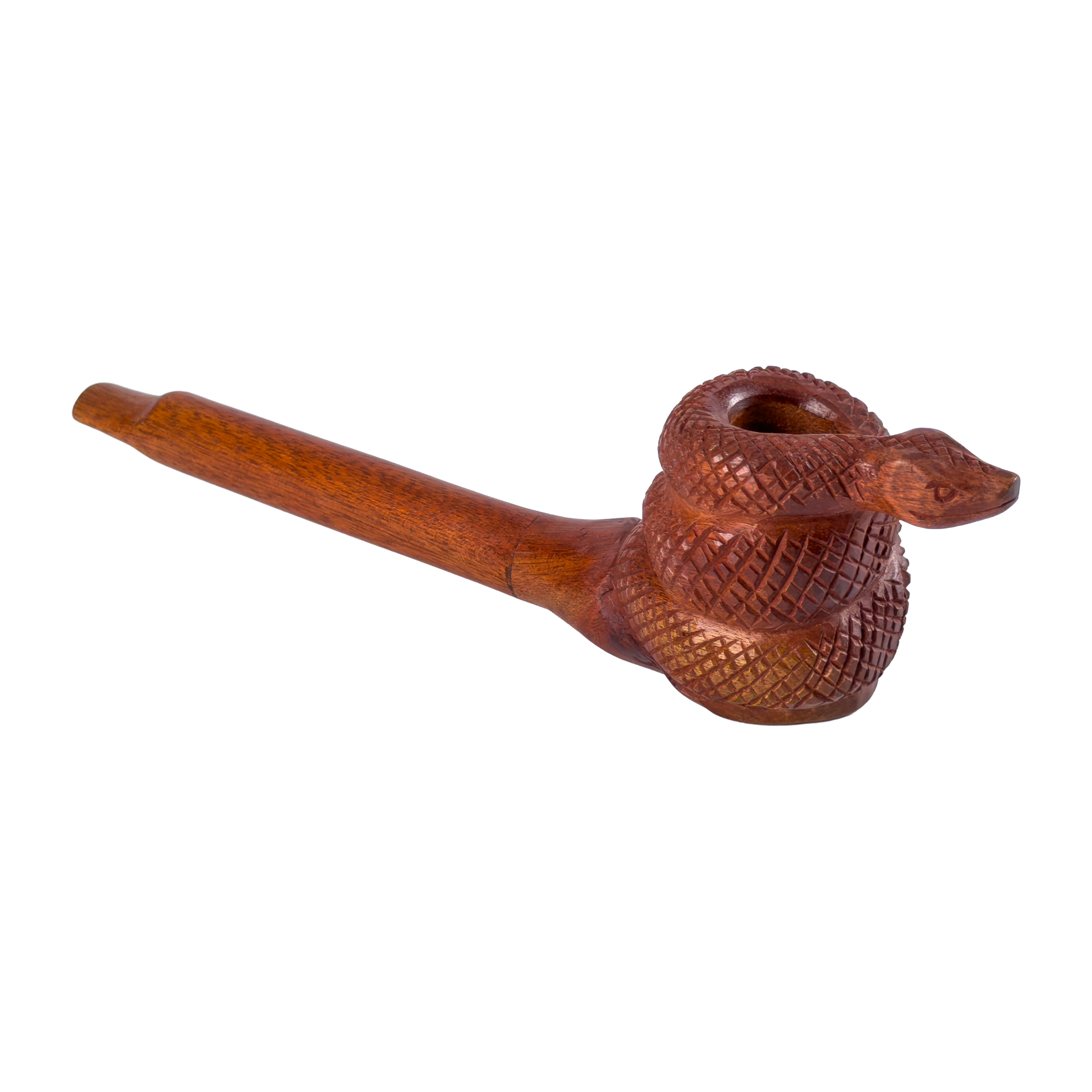 Serpent Guardian Ceremonial Pipe No. 01