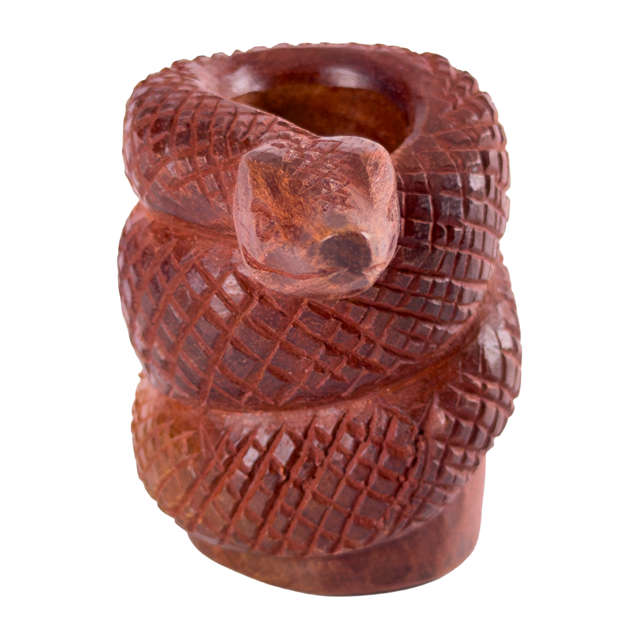 Serpent Guardian Ceremonial Pipe No. 01