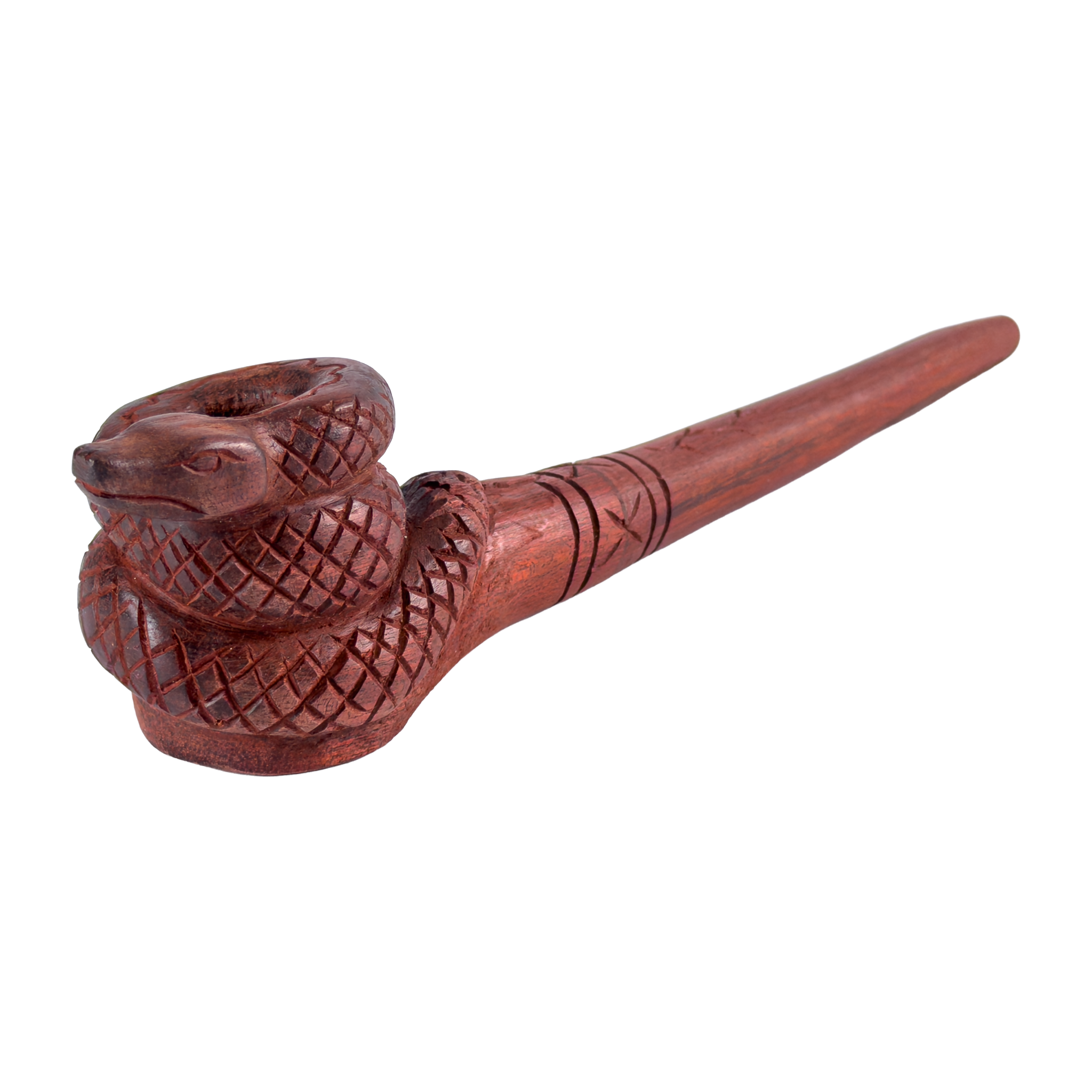 Serpent Guardian Ceremonial Pipe No. 02