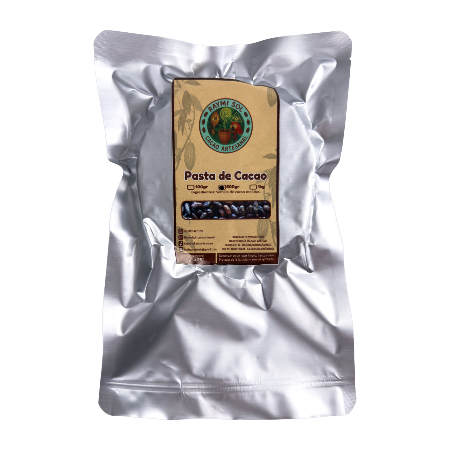 Raymi Sol Cacao Paste