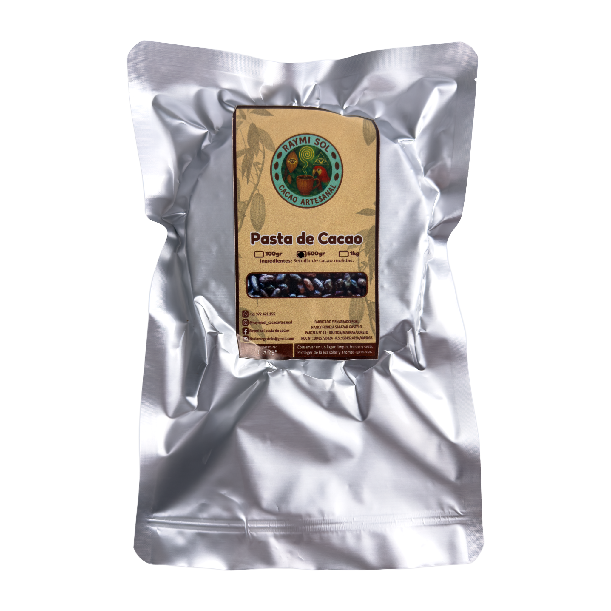 Raymi Sol Cacao Paste