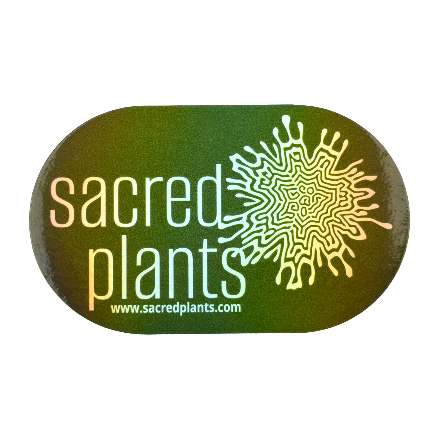 Sacred Plants Logo Stickers