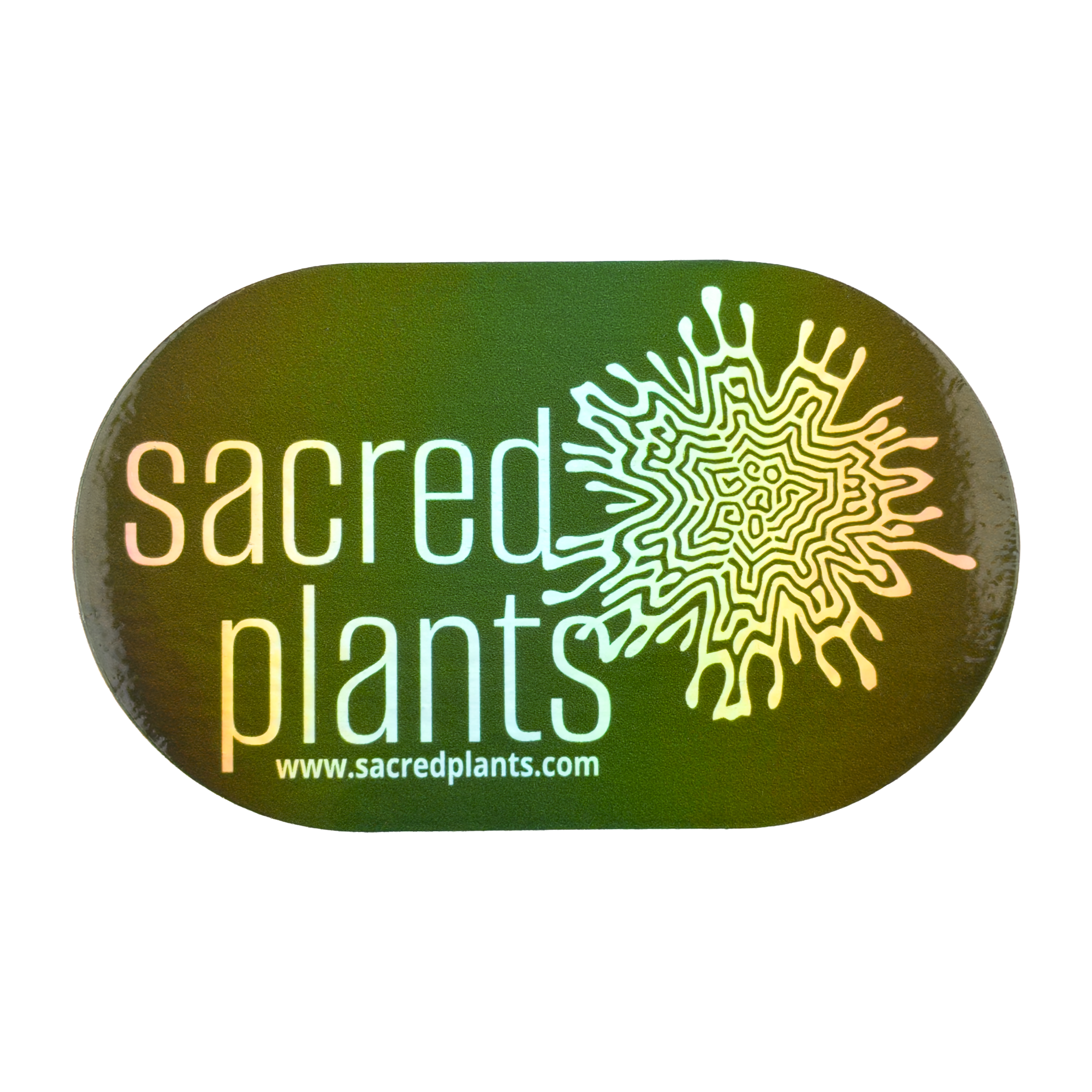 Sacred Plants Logo Stickers