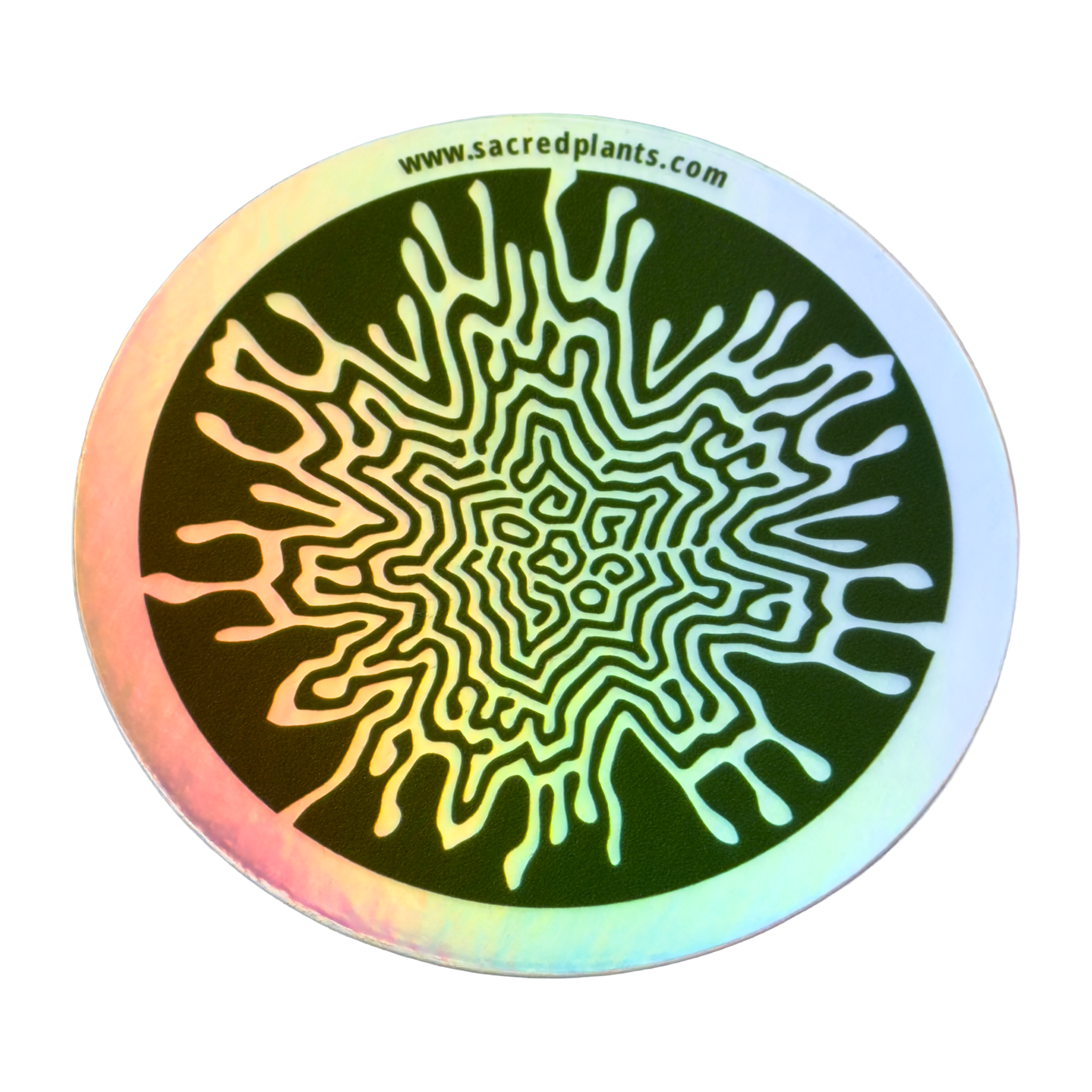Sacred Plants Logo Stickers