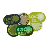 Sacred Plants Logo Stickers