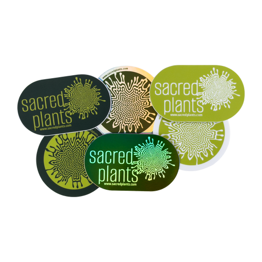 Sacred Plants Logo Stickers